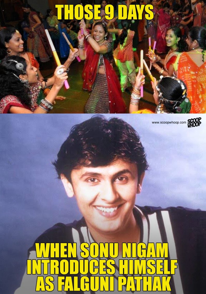 15 Falguni Pathak Memes Which Will Hit Every Daandiya 