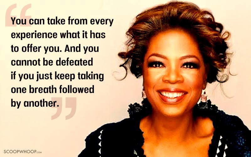 30 Inspiring Oprah Winfrey Quotes That’ll Help You Live Life At Its Best