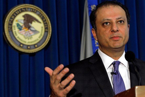 Us Attorney Preet Bharara Fired By Trump After He ‘refused To Quit