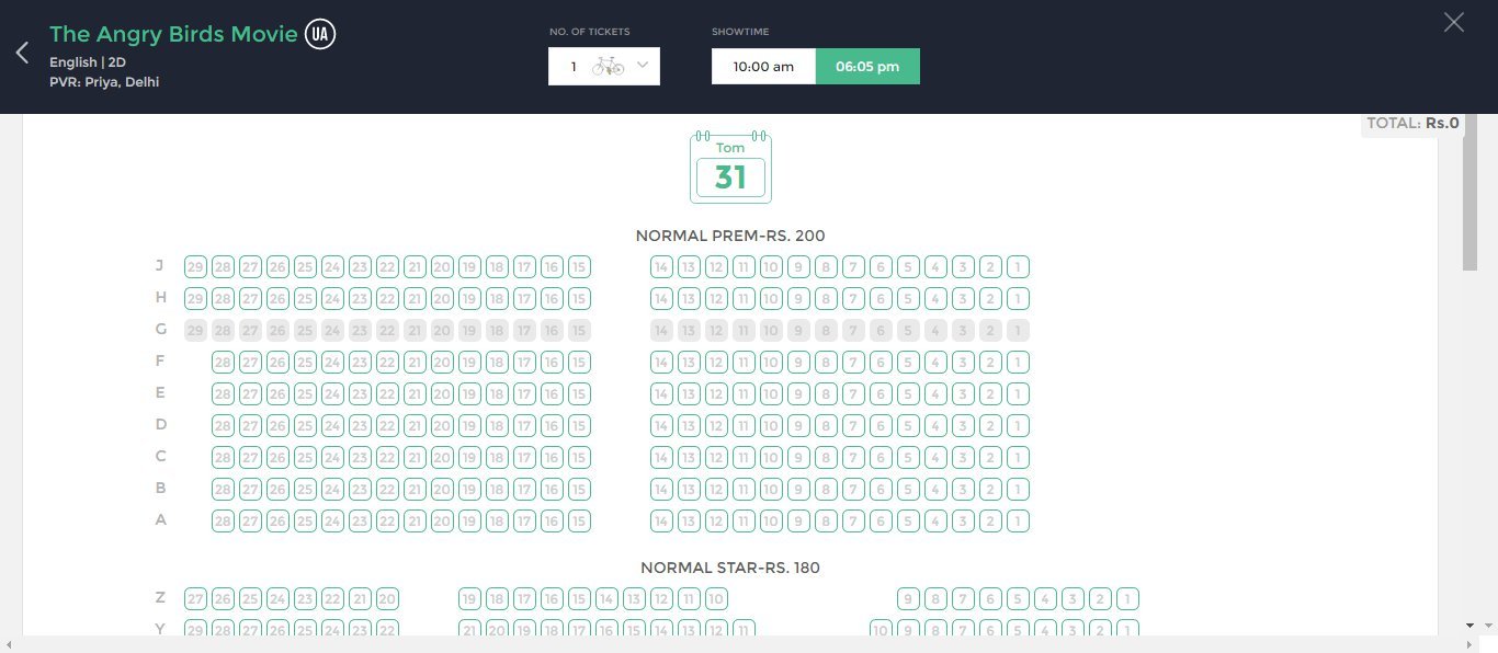 Did You Know You Can Never Book Third Row Seats At PVR? Apparently ...