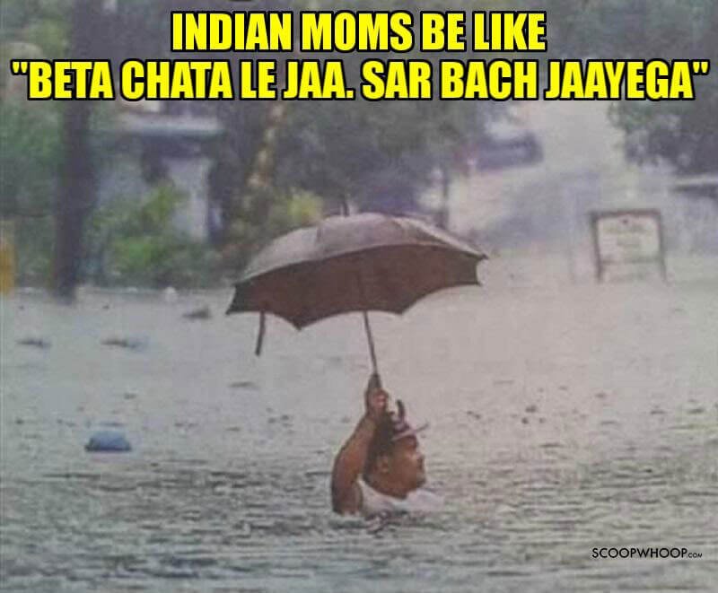funny heavy rain memes