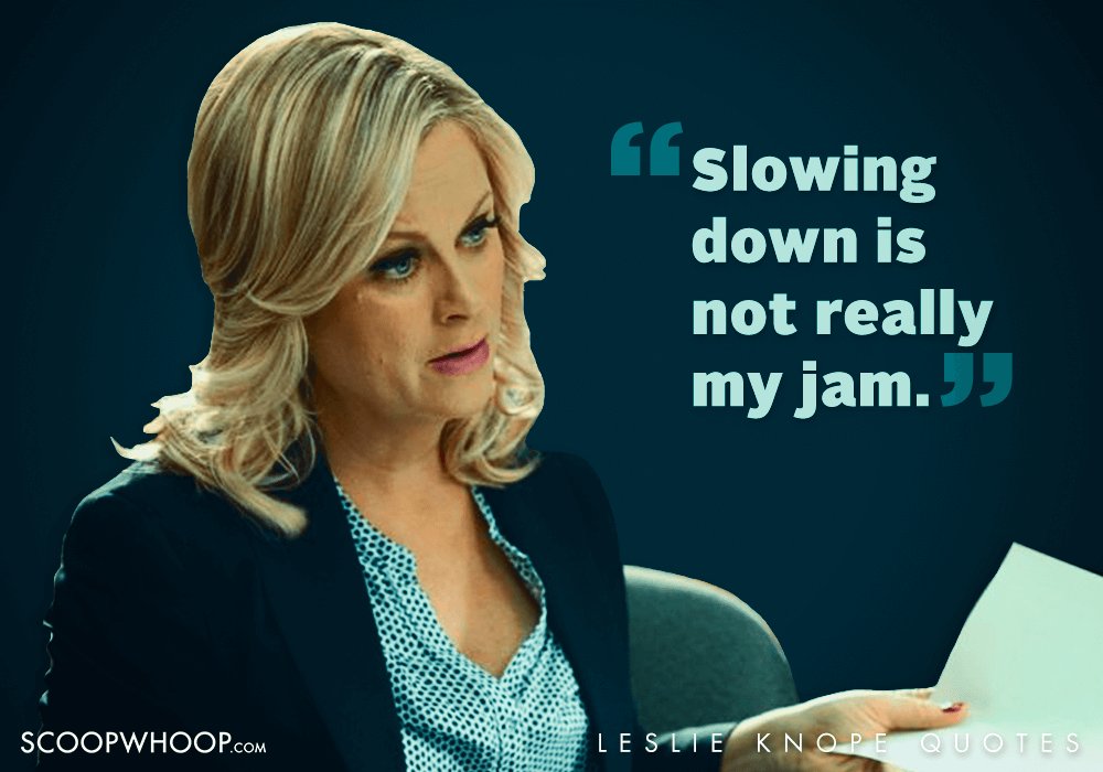 15++ Best Inspirational Leslie Knope Quotes - Swan Quote