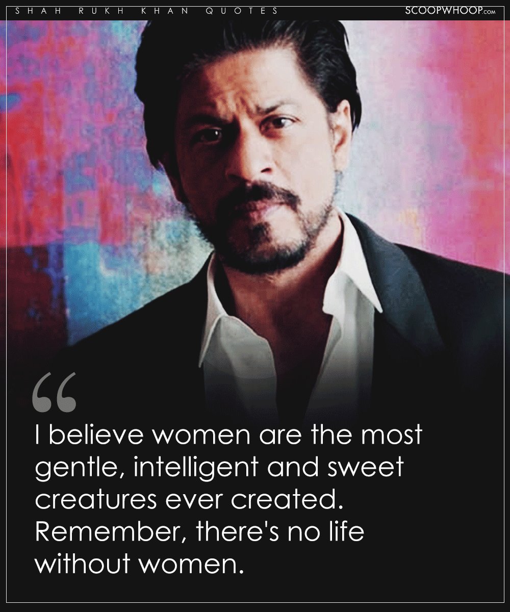 Sarukhan Fukin Sex - The First Problem with Shahrukh Khan: Feminism Doesn't Mean Treating Women  as Your Special Pets | dontcallitbollywood