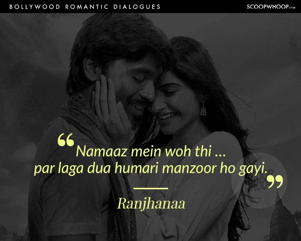 30 Best Romantic Dialogues 30 Romantic Bollywood Dialogues 