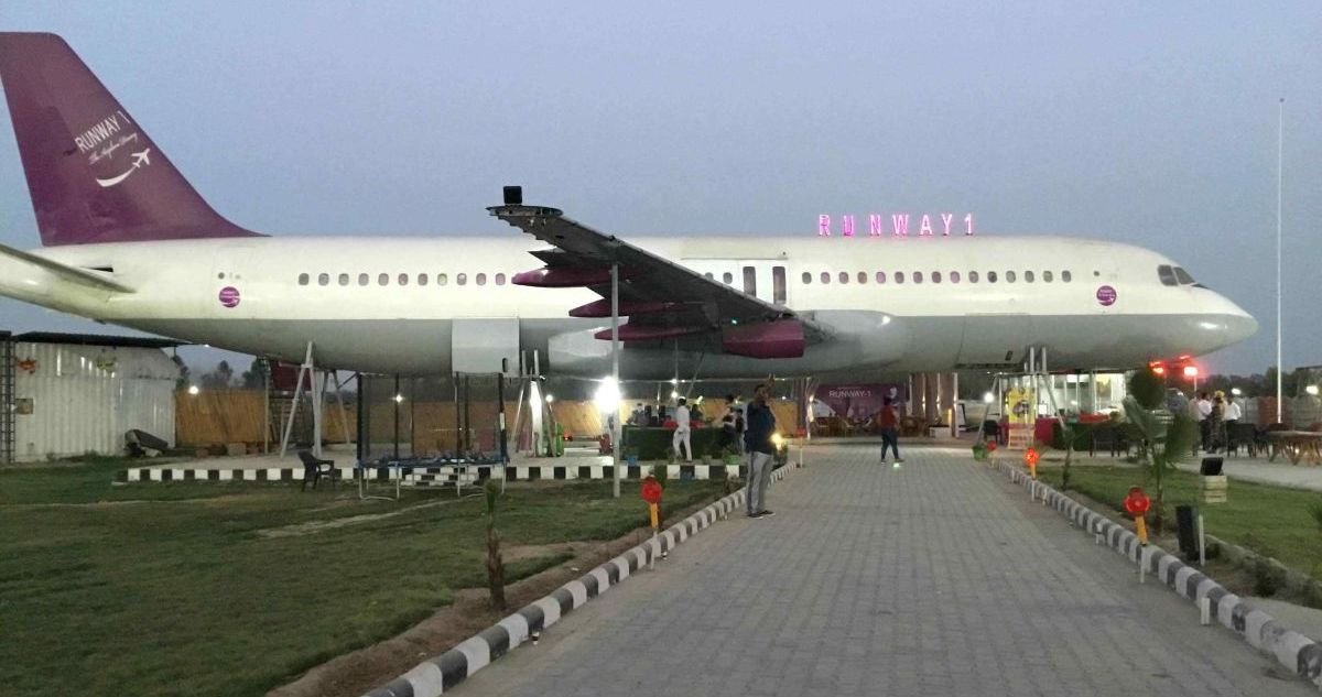 This Restaurant In Delhi Serves Food Inside An Actual Airplane & We