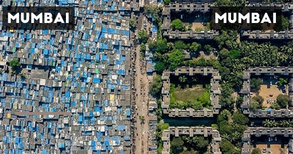 This Photographer Captures The Rich & Poor Divide With Drones To Show ...