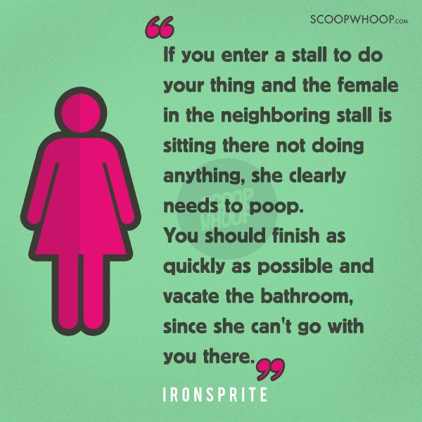 5 Unwritten Female Toilet Rules That Every Female Should 