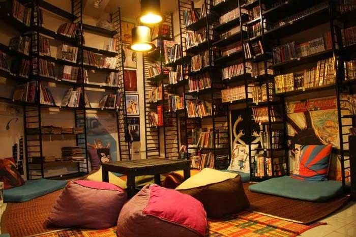 If You’re A Book Lover, These 13 Beautiful Book Cafes Across India Will