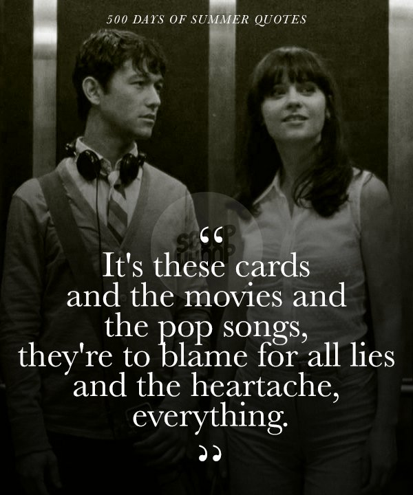 500 Days Of Summer Quotes | Best 21 Dialogue From '500 Days Of Summer'