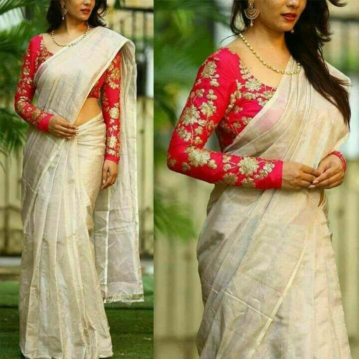 saree for winter wedding