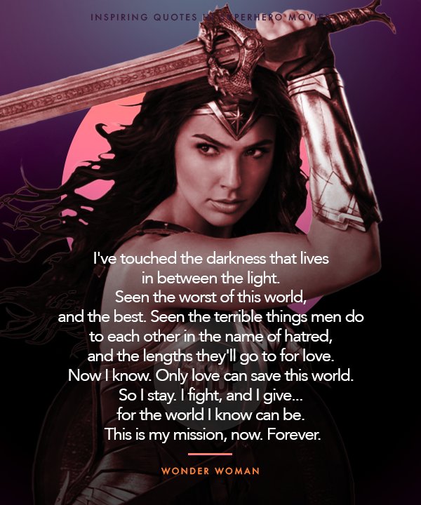 15 Empowering Wonder Woman Quotes To Find Your Inner Strength