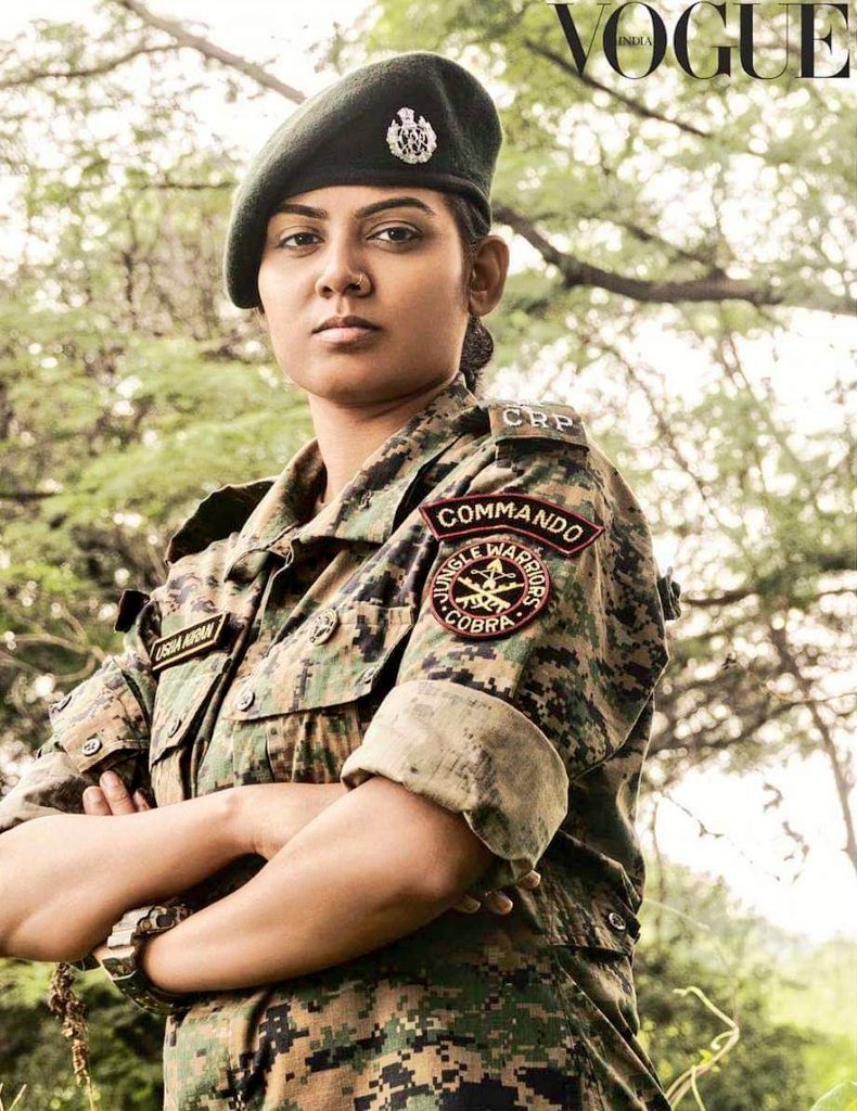 Meet Usha Kiran, The First Woman Cobra Commando And A Formidable Force ...