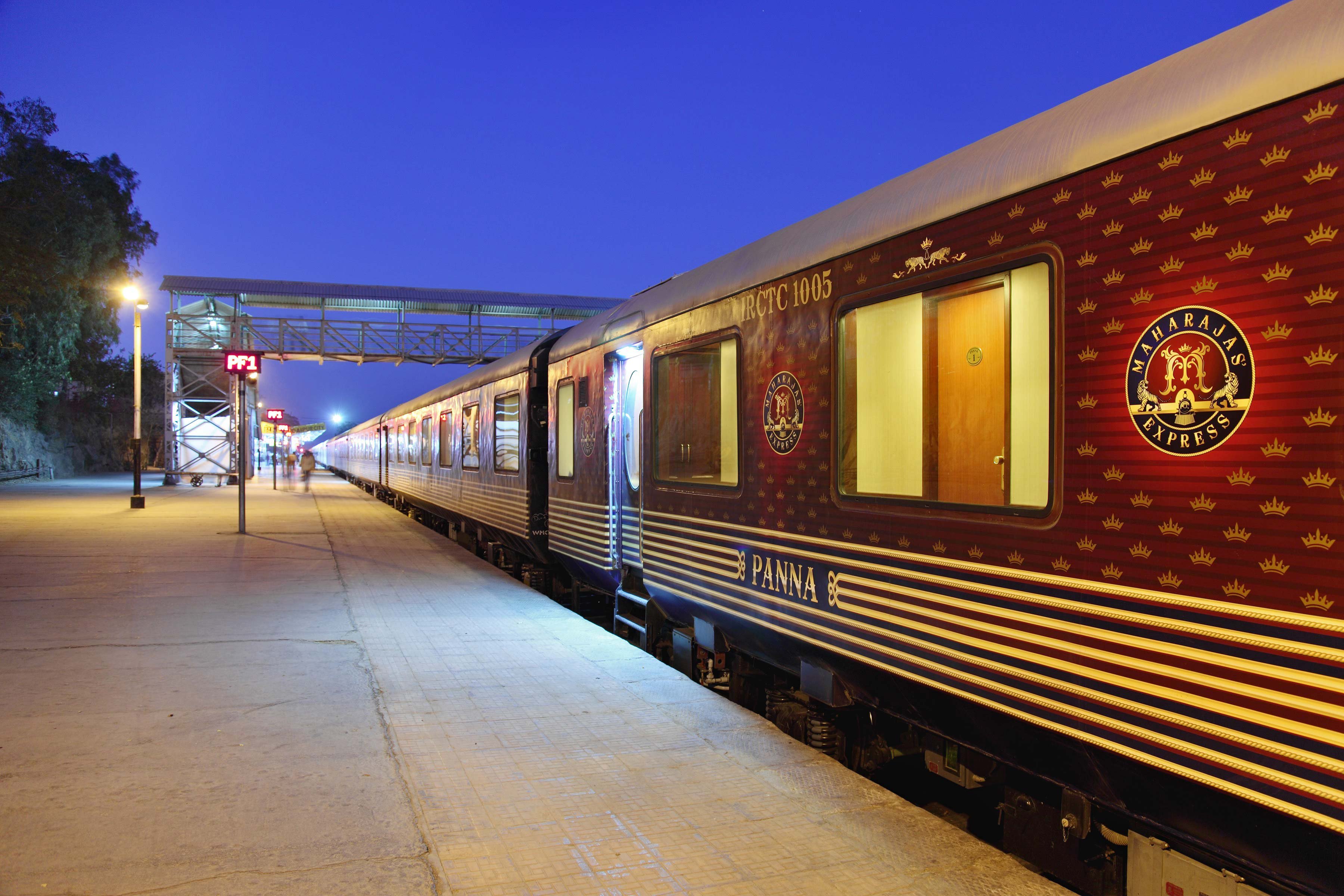 luxury rail tour of india