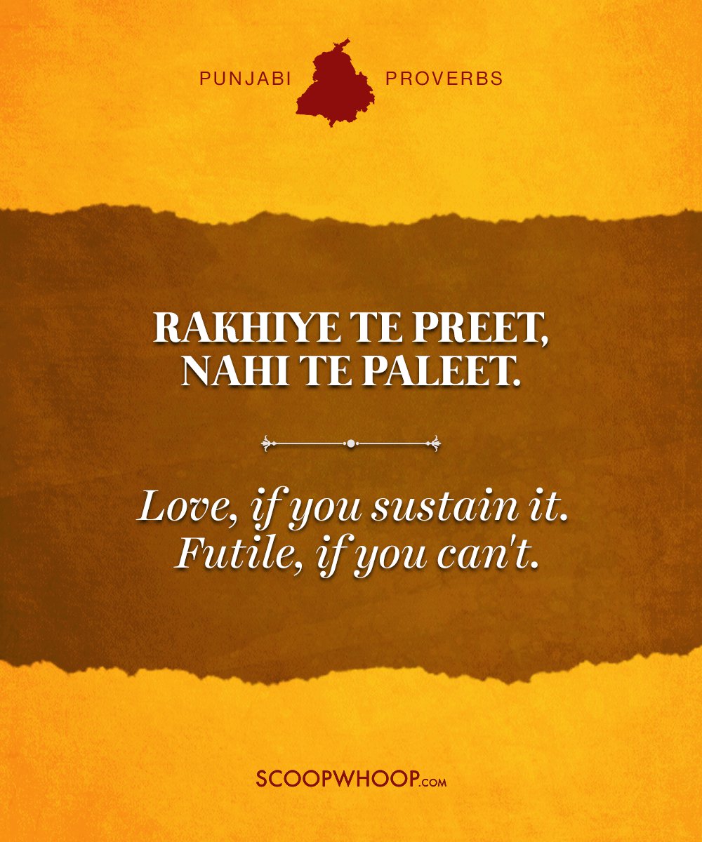 25 Profound Punjabi  Proverbs About Life That Say It As It Is