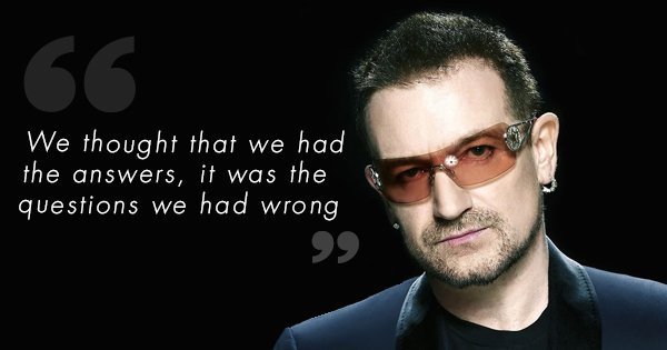 25 Thought-Provoking Quotes By Bono That Prove He Is More Than Just A