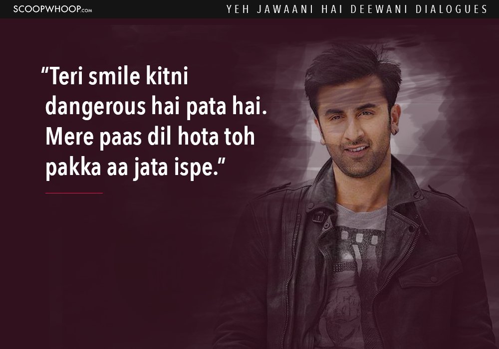 14 Best Yeh Jawaani Hai Deewani Dialogues