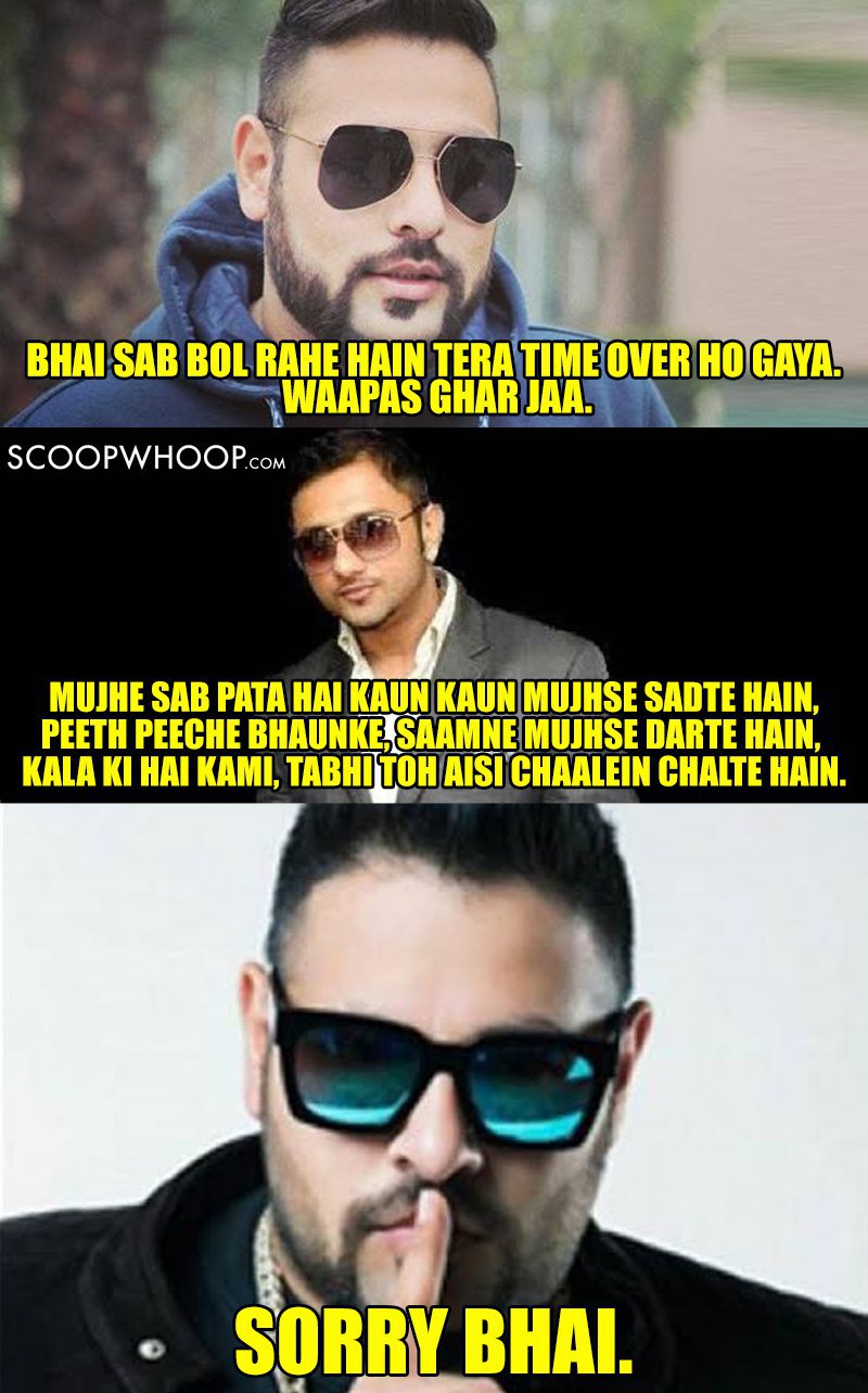 If Honey Singh And Badshah Had A Rap Battle This Is How It Wouldve Gone Down 