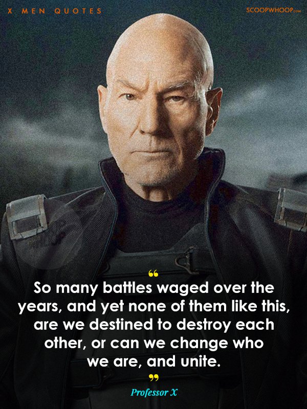 In Today's Hate-Filled World, These X-Men Quotes Are More Relevant Than