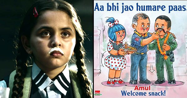 Amul Pays A Fan Stache Tic Tribute To Wg Cdr Abhinandan