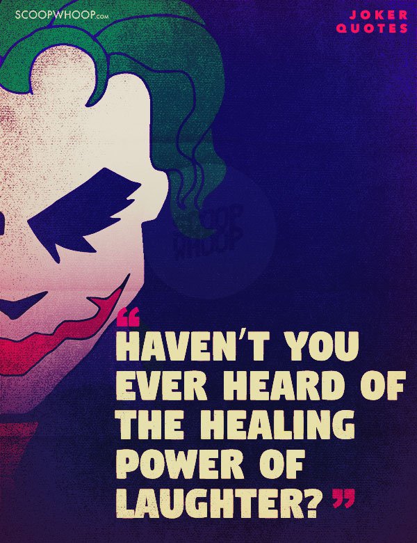 18 Joker Madness Quotes | 18 Heath Ledger Joker Dialogues