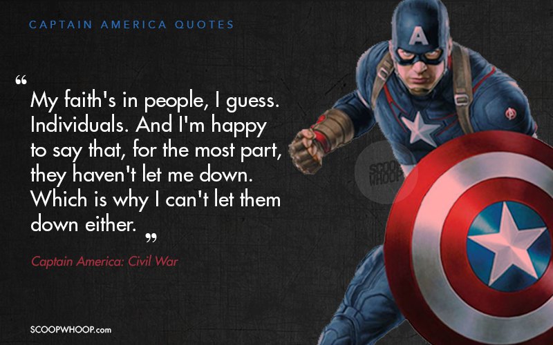 captain america the first avenger movie quotes