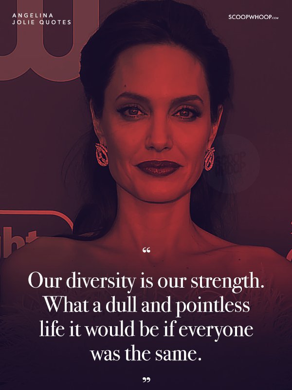 These 25 Quotes By Angelina Jolie Are Proof That Having A Pure Soul Is ...