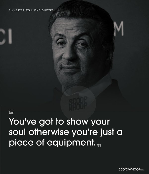 24 Inspirational Quotes By Sylvester Stallone