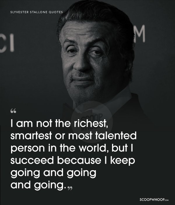 24 Inspirational Quotes By Sylvester Stallone