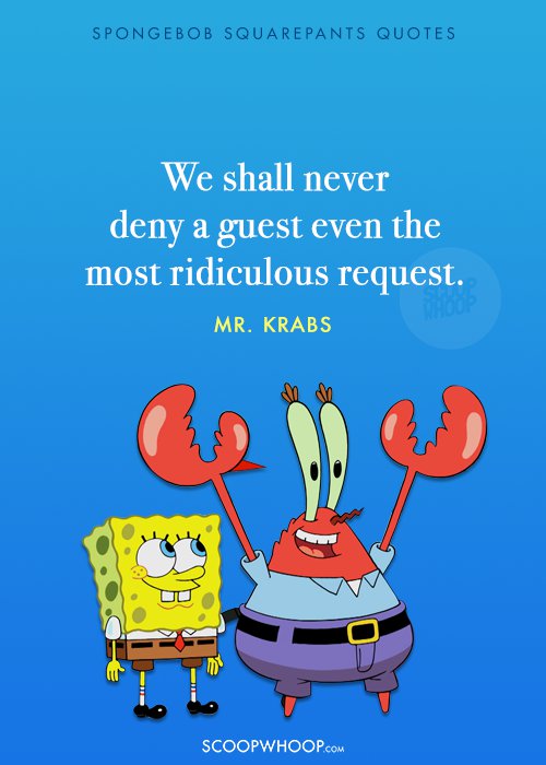 Quotes From Spongebob Squarepants That Teach Valuable Lessons