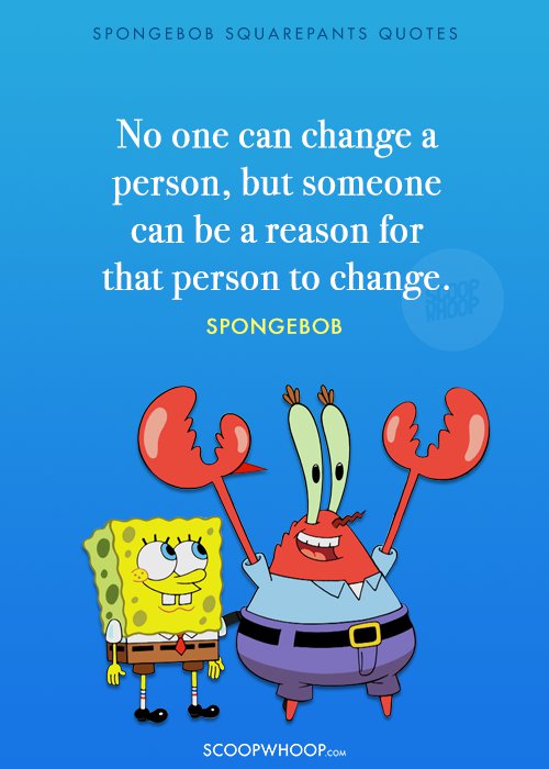 10 Hilarious And Inspirational Quotes From Spongebob Squarepants - Gambaran