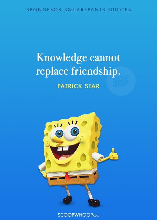 Quotes From Spongebob Squarepants That Teach Valuable Lessons