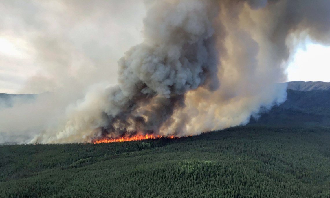 Arctic Wildfires That Are So Severe That You Can See Them From Space 1324