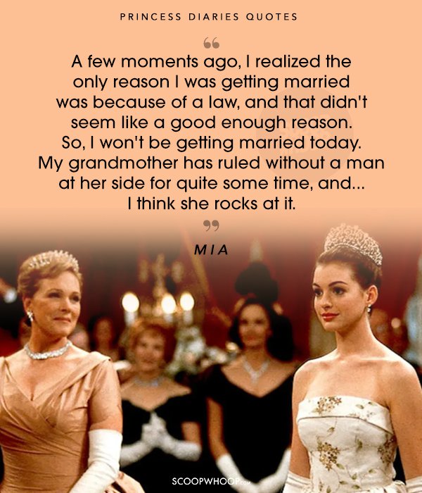 20 Quotes From 'The Princess Diaries' That Remain Iconic Even After All