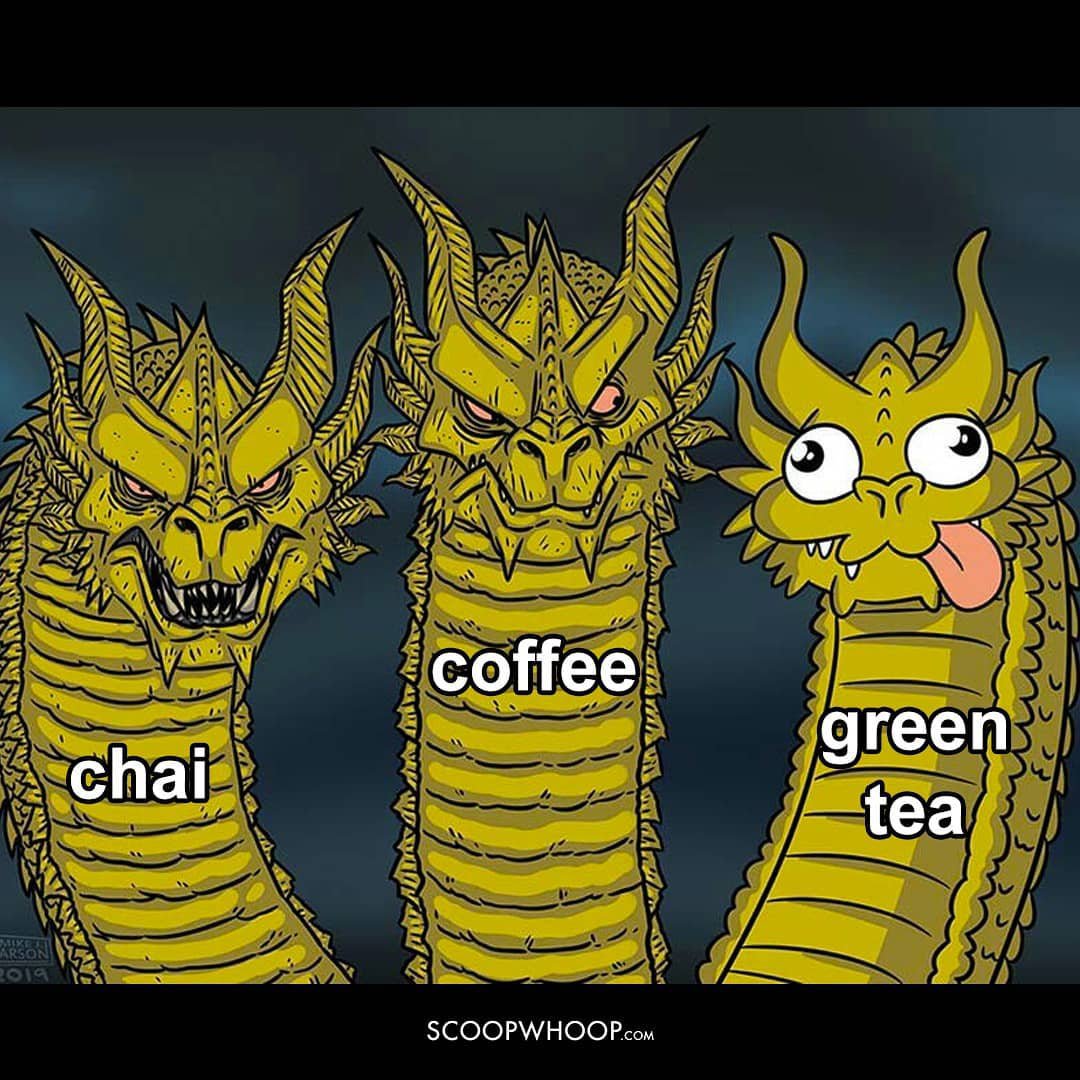 Chai Vs Coffee Vs Green Tea