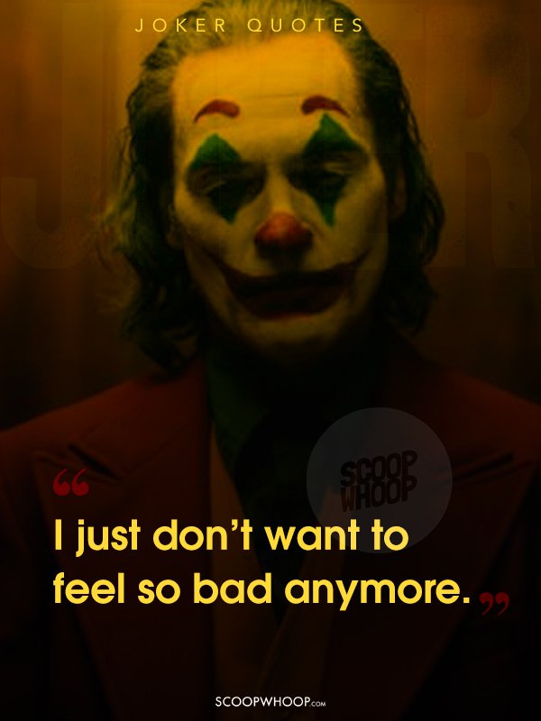 15 Famous Joker Movie Dialogues 15 Best Joker Movie Quotes