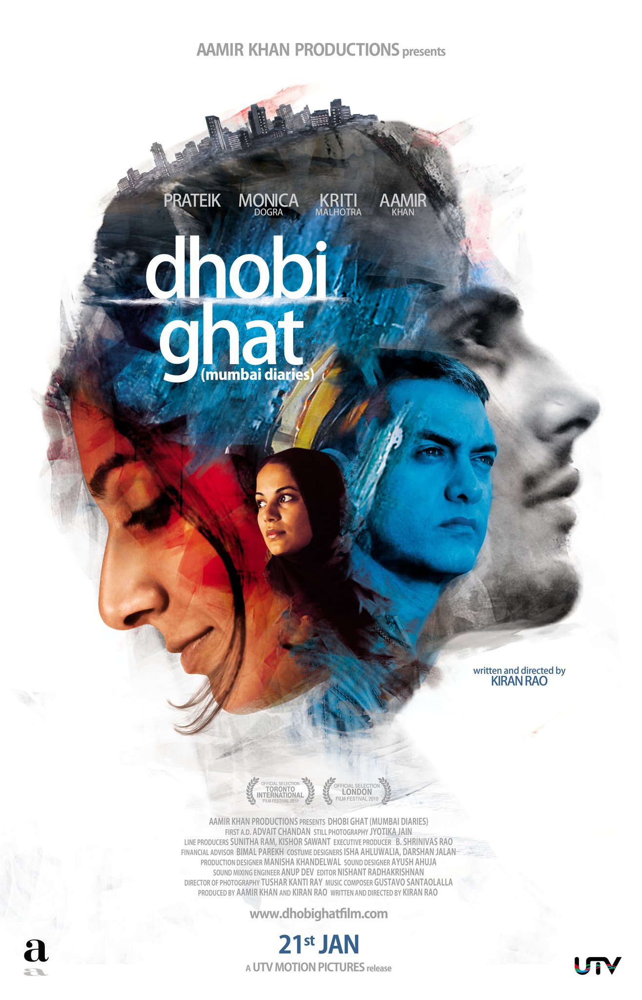 Dhobi Ghat Movie poster 