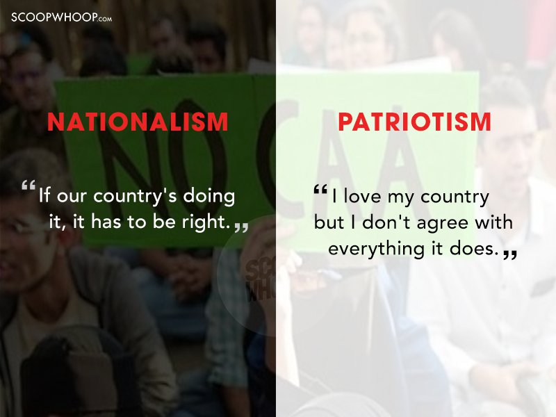 10 Relatable Posters That Differentiate Nationalism Vs. Patriotism In