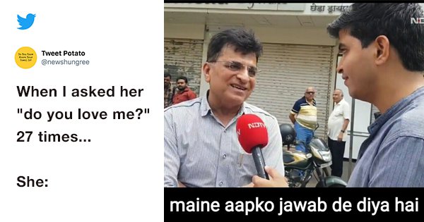 Maine Jawab De Dia Bjp Minister Gives No Answer To Journalist But Lots Of Meme Fodder To Twitter