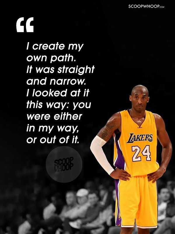 15 Of Kobe Bryant Most Inspirational Quotes On Success