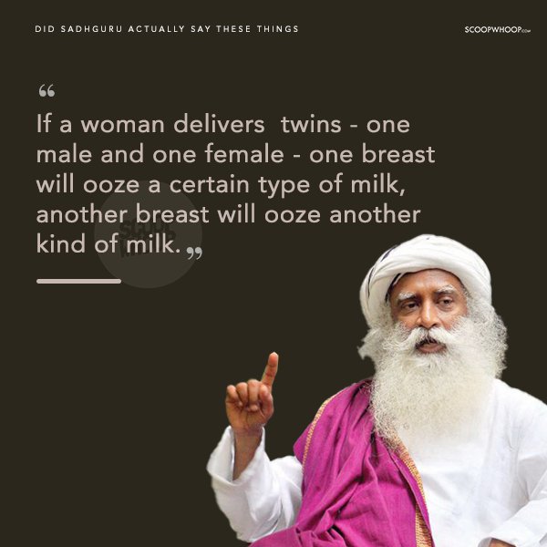 Did Sadhguru Say These 'Philosophical' Things Or Did We Make Them Up?