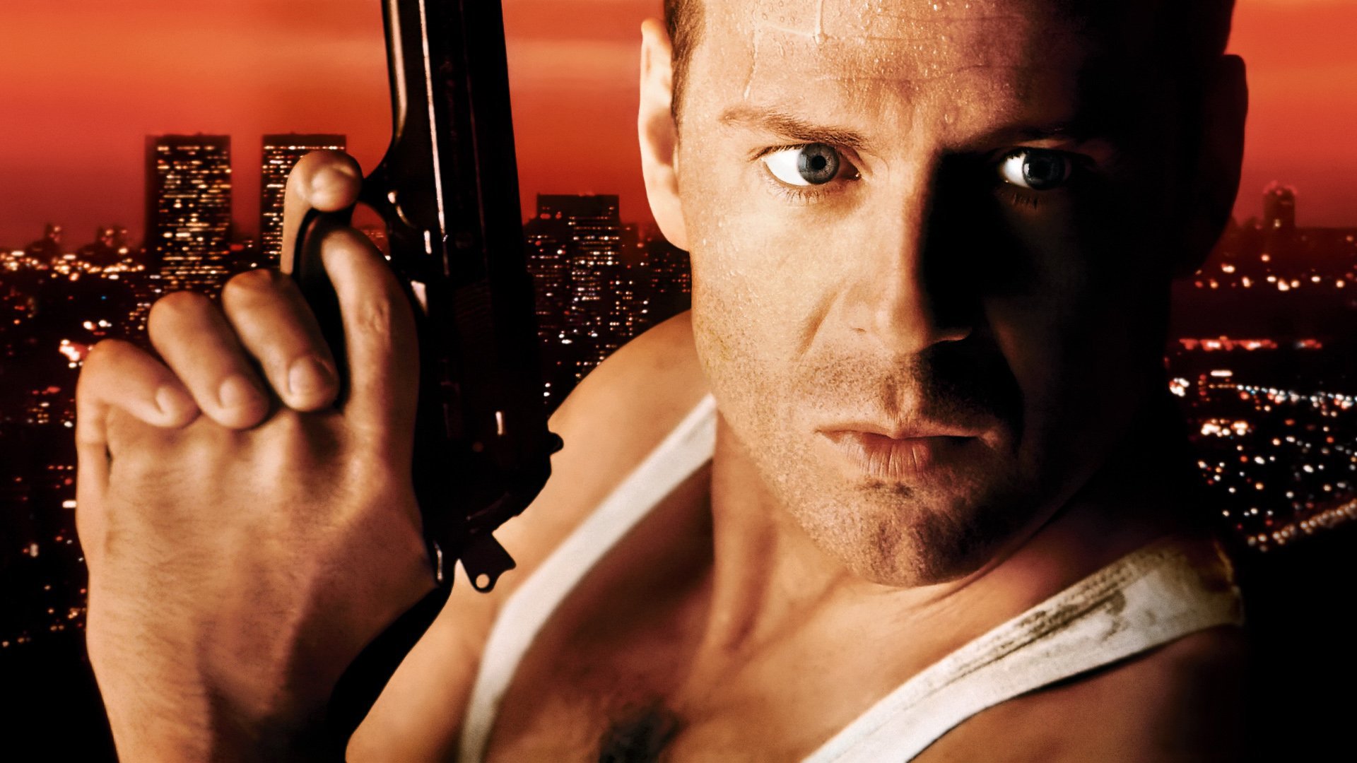 Bruce Willis in the film Die Hard