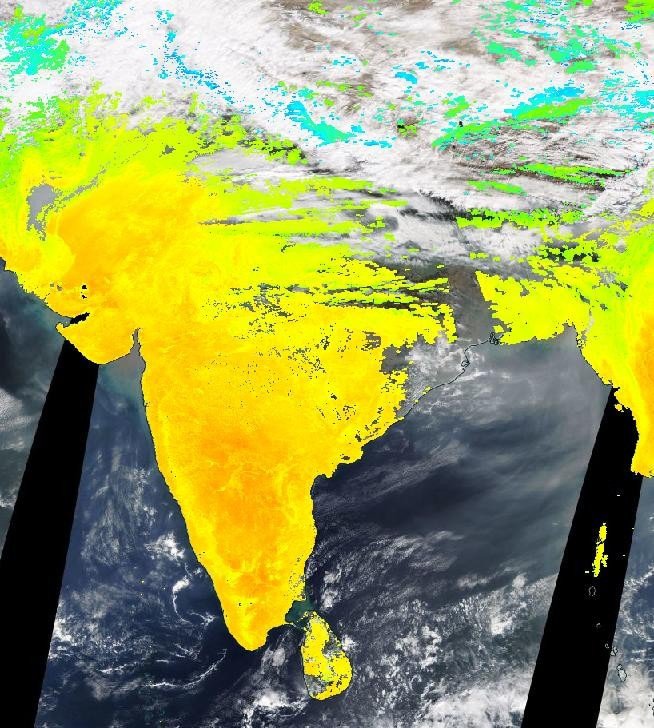 India Is Burning Up: Nasa Satellite Images Show The Extent Of The 