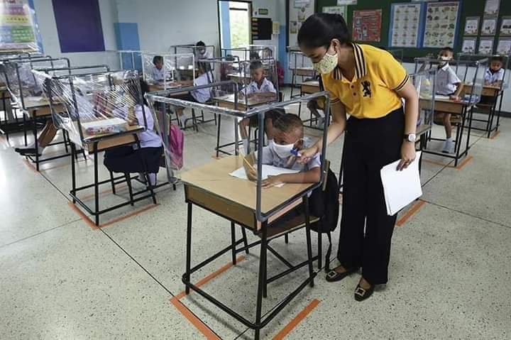 Masks, Cubicles, Temperature Checks: Schools In Thailand Embrace The New Normal 2