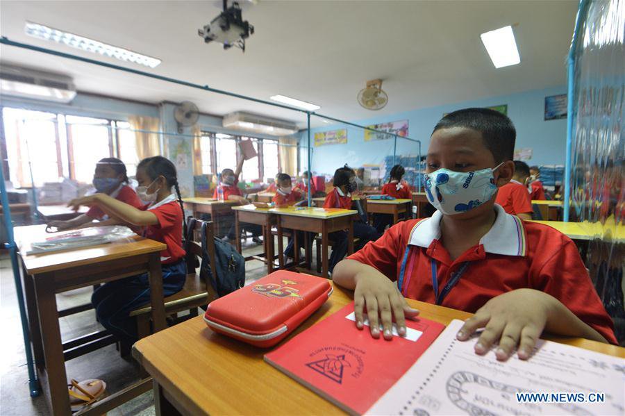 Masks, Cubicles, Temperature Checks: Schools In Thailand Embrace The New Normal 1