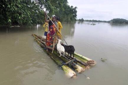 In Pics: Monsoons Wreak Havoc Across India, Leaving Homes Submerged & Displacing Many Lives 8