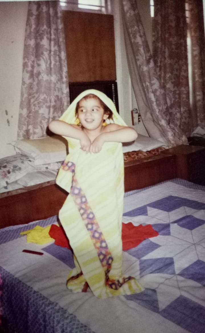 From Wearing My Mother's Dupattas As Sarees To Turning Her Sarees Into Dupattas, I Grew Up 2