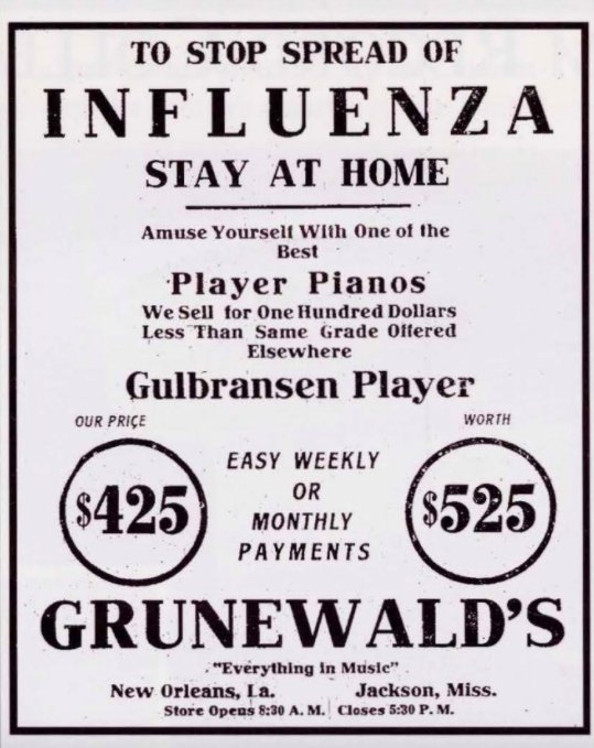 15 Ads From The 1918 Spanish Flu That Are Eerily Similar To The 2020 Coronavirus Pandemic 14