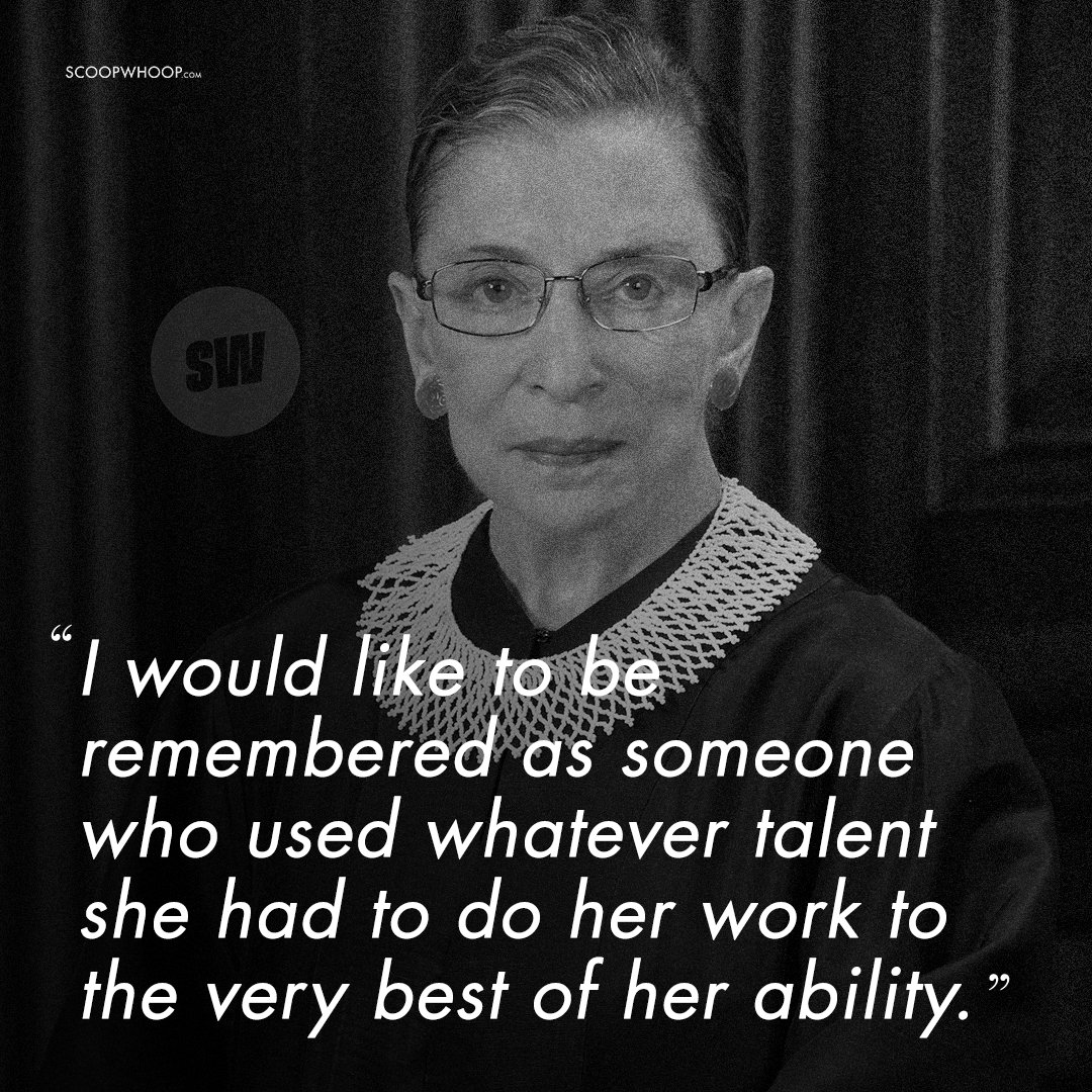 19 Empowering Quotes From The Badass RBG That Will Continue To Inspire ...