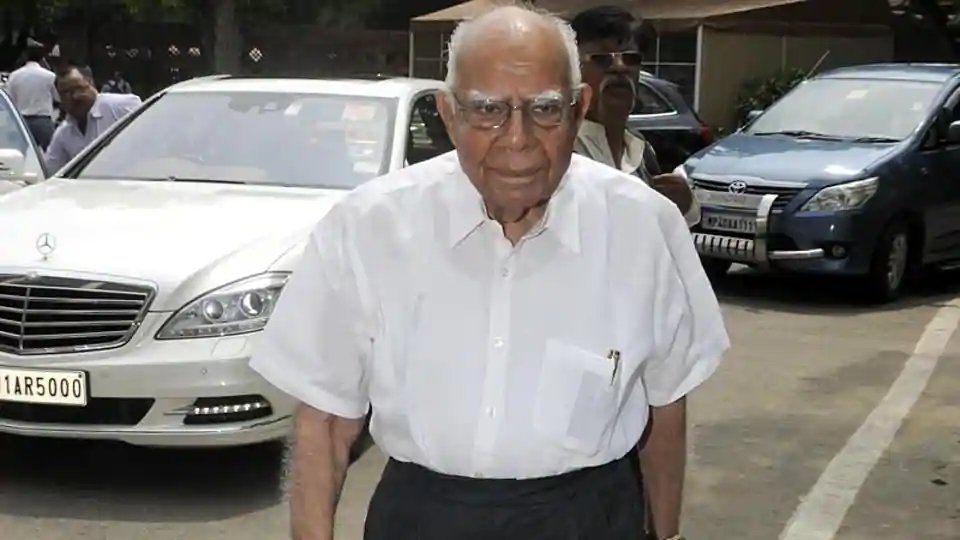 lawyer Ram Jethmalani