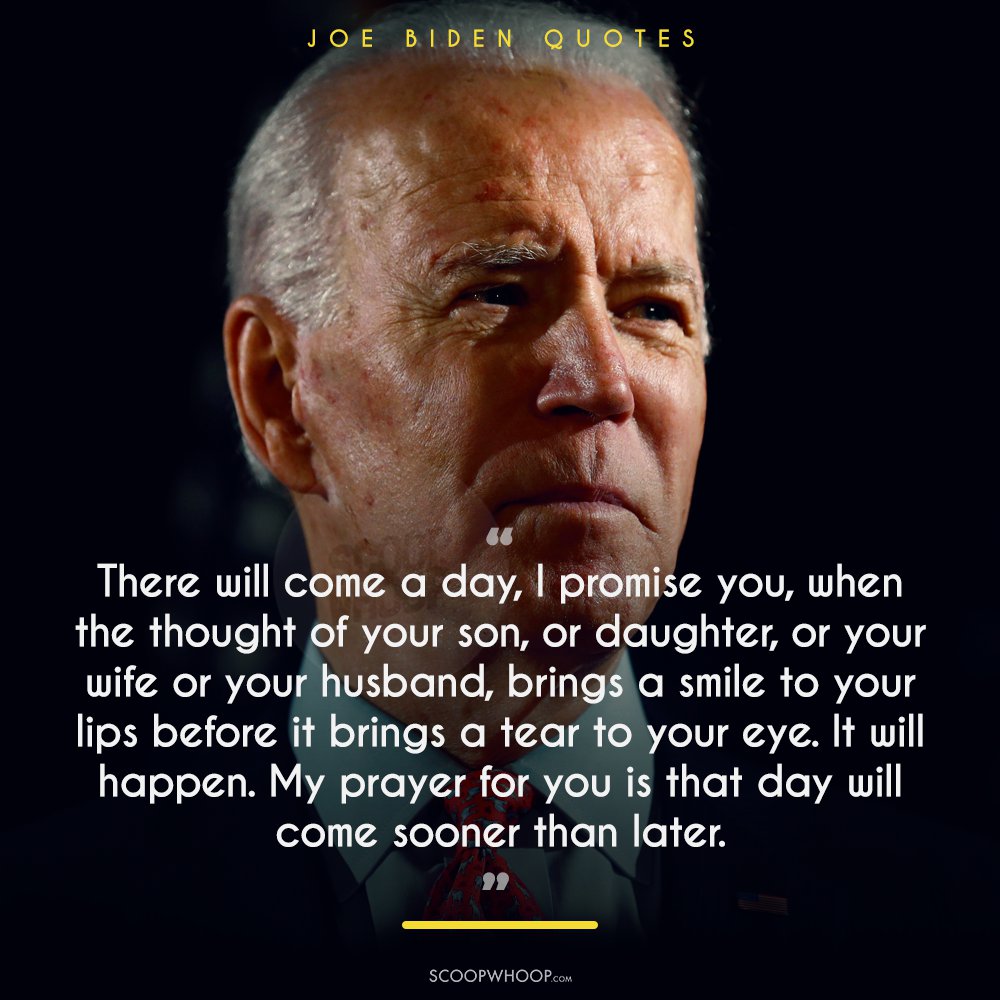 Quotes By US President-Elect Joe Biden